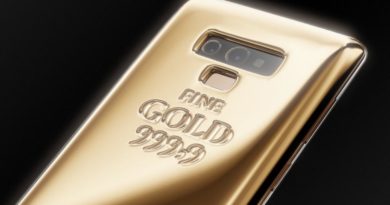 Samsung Galaxy Note 9 со еден килограм злато Samsung Galaxy Note 9 со еден килограм злато