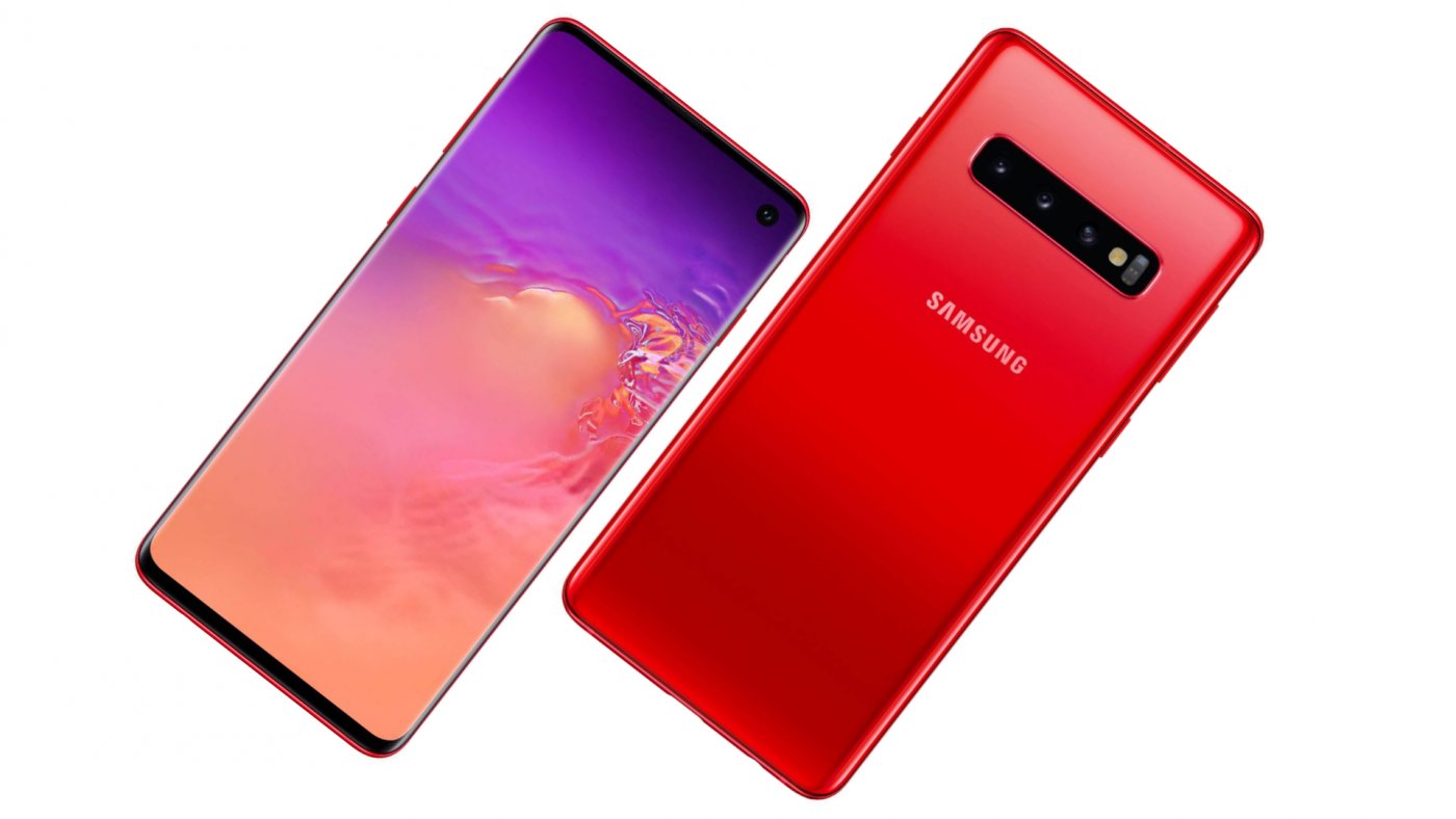 Samsung го подготви Galaxy S10 во црвена боја