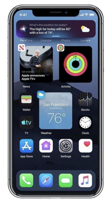 Apple подготвува виџети за почетниот екран во iOS 14