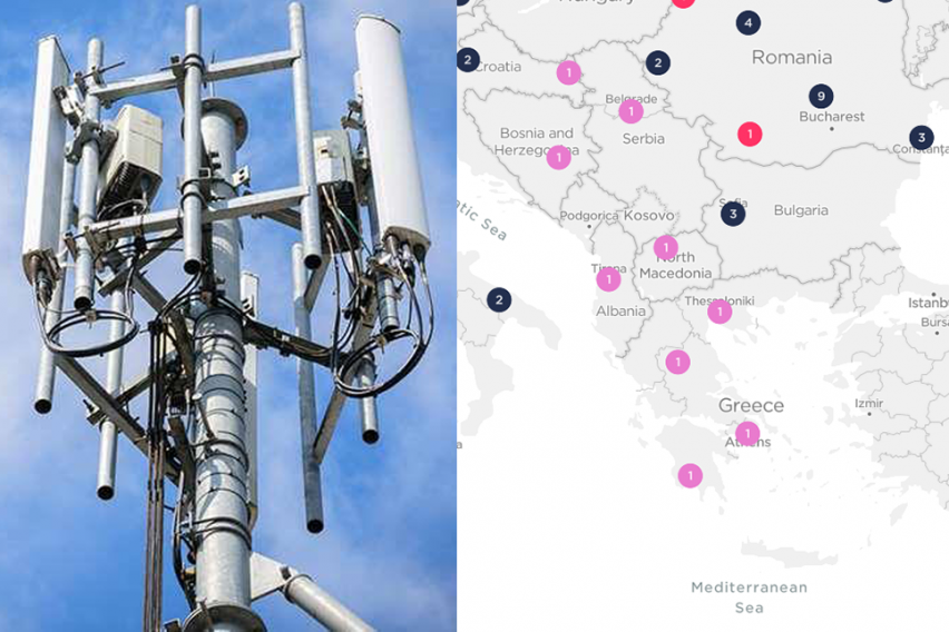 Мапа на ширење на 5G мрежата: Дали Македонија се наоѓа на неа?