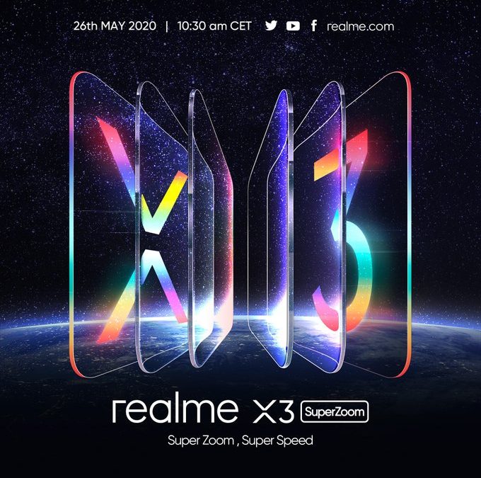 Realme X3 SuperZoom ќе биде претставен на 26. мај