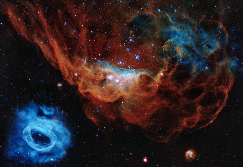Телескопот Хабл прослави 30 години со колаж на огнено ѕвездораѓање (ВИДЕО)