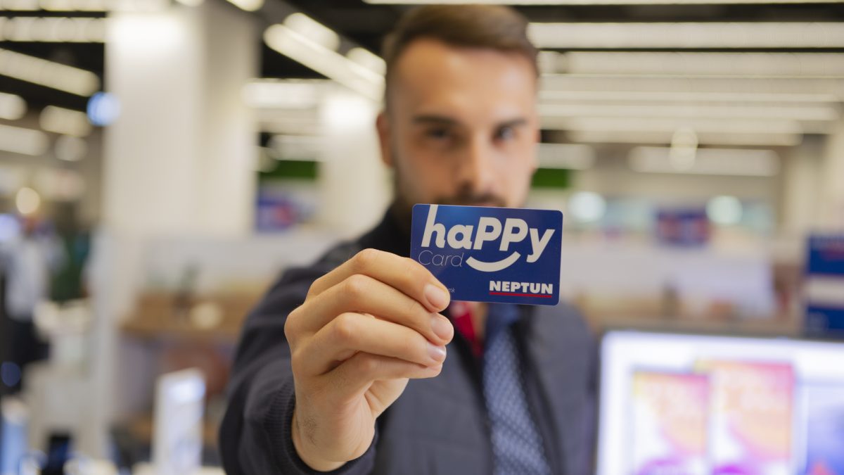 Најпознатите картички за лојалност во Македонија се happy картичките на НЕПТУН!