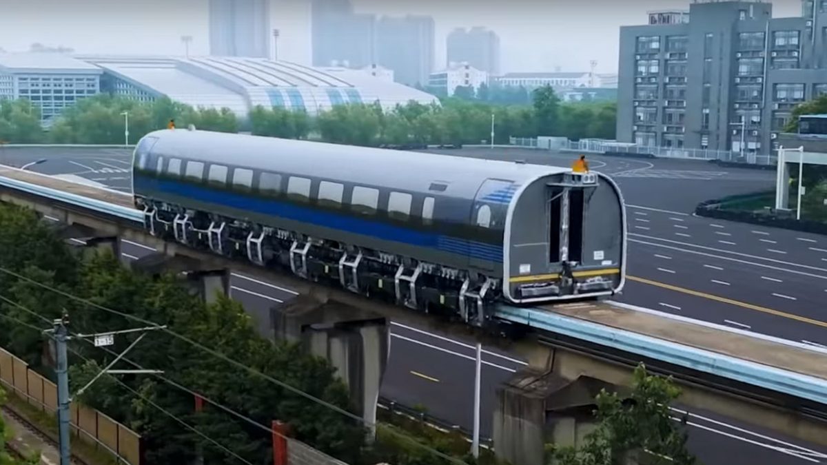 Кинезите го тестираа најбрзиот воз во светот (ВИДЕО)