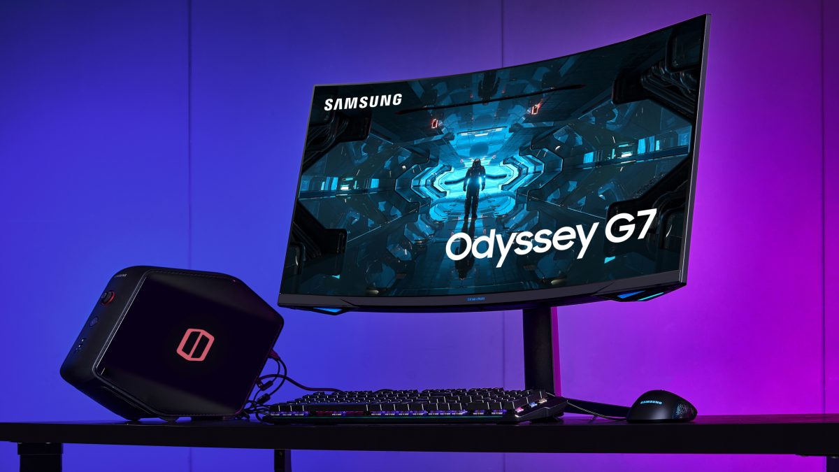 Samsung го претстави Odyssey G7 гејминг мониторот со најзакривен екран досега