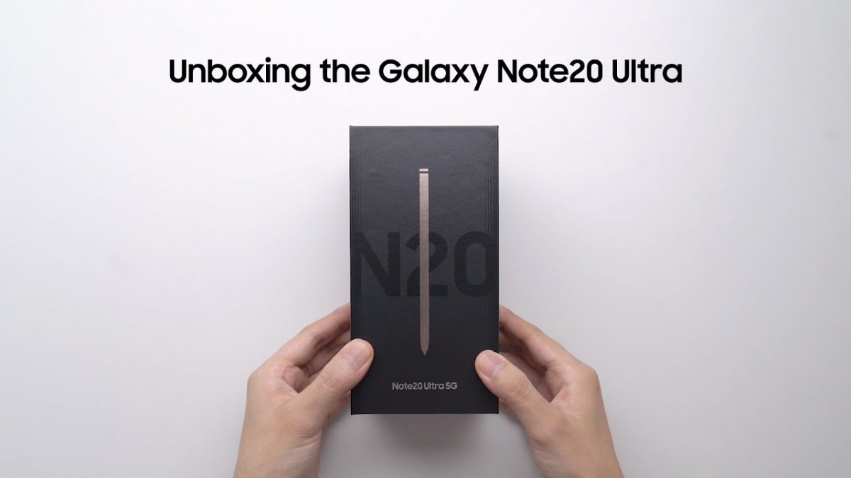 Samsung го прикажа отпакувањето на Galaxy Note20 Ultra (ВИДЕО)