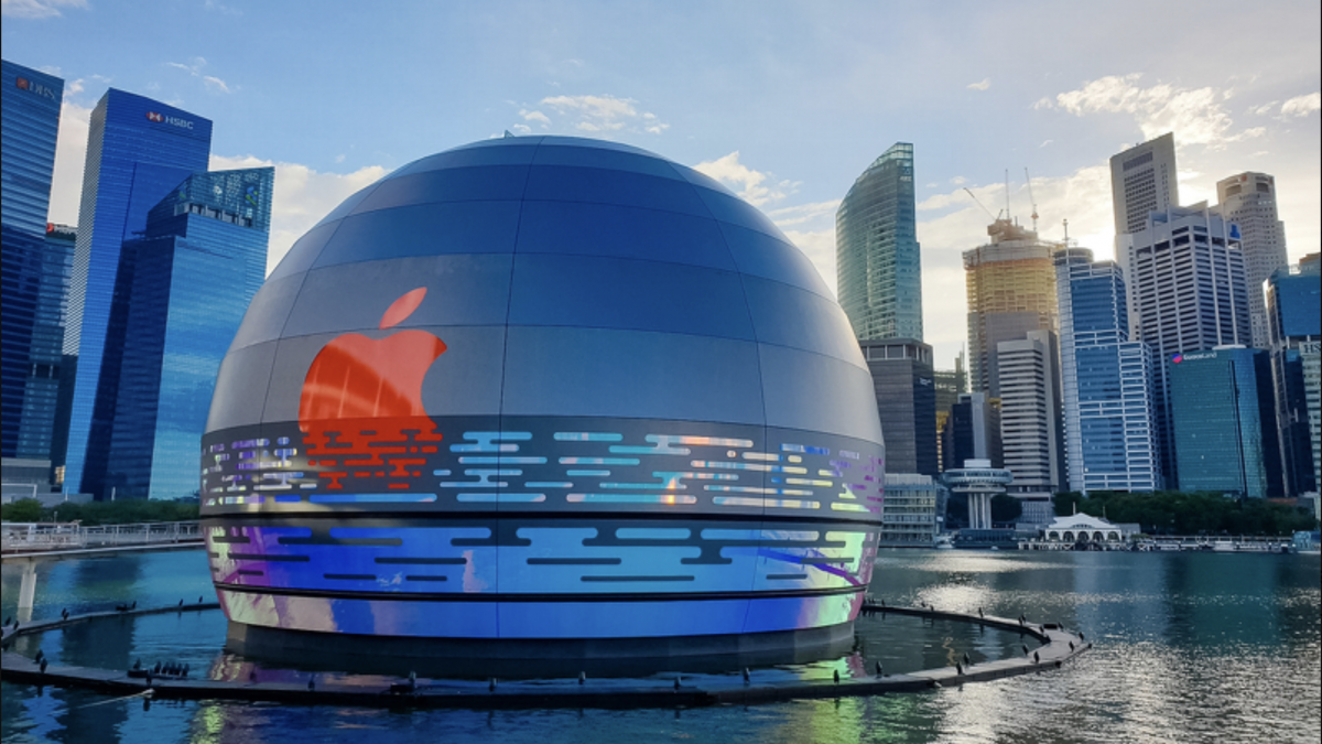 Во Сингапур наскоро се отвора првиот Apple Store над вода
