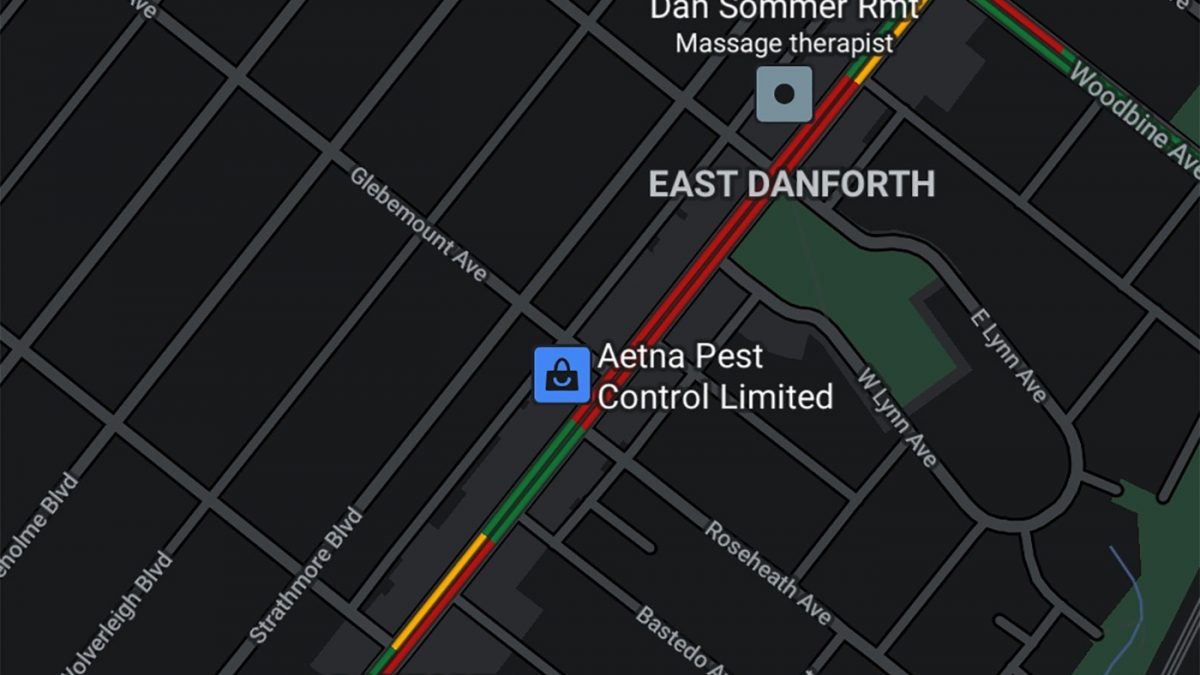 Темниот режим за Google Maps пристигнува на Android