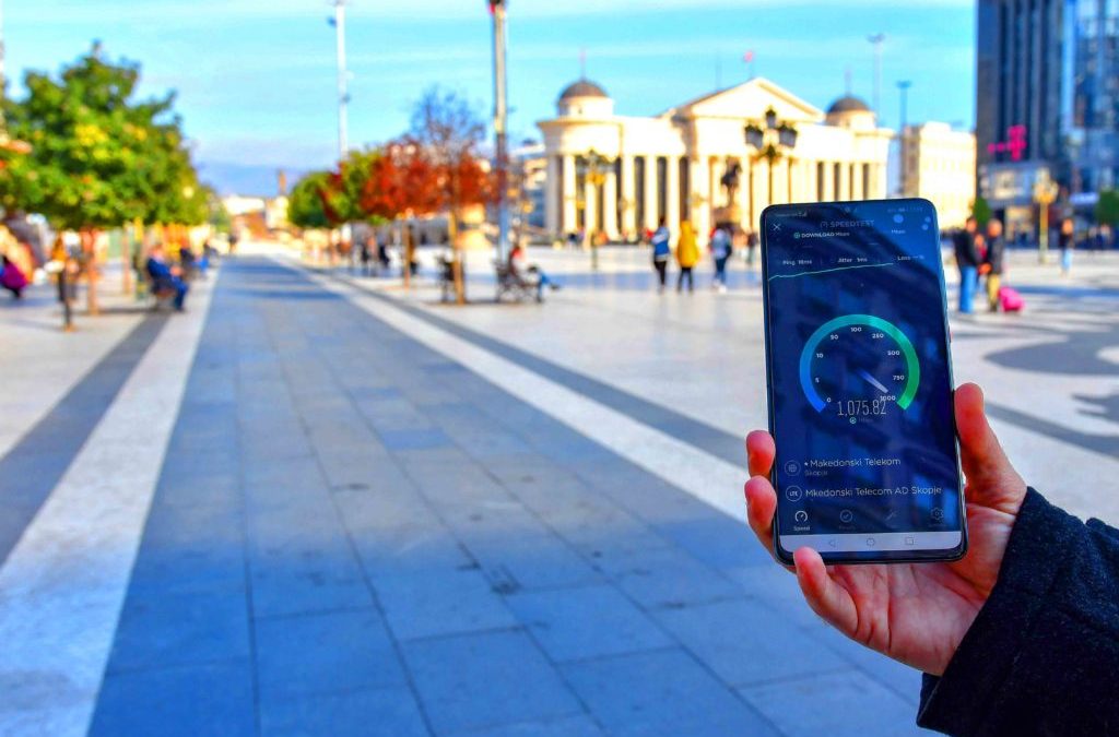 АЕК: Еден голем македонски град до 2023. ќе биде покриен со 5G мрежа