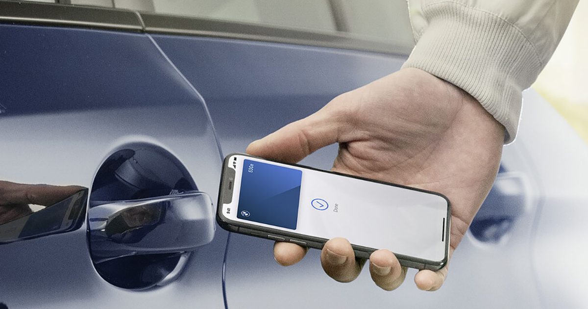 Паметните телефони наскоро може целосно да ги заменат автомобилските клучеви