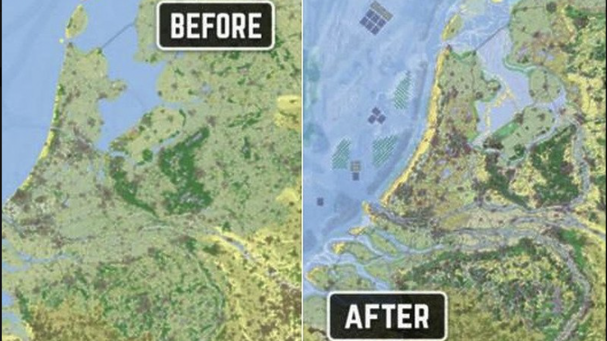Научници покажаа како може да изгледа Холандија за 100 години