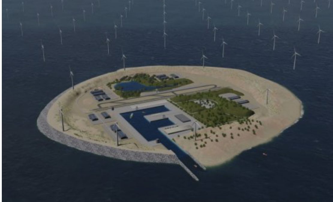 Данска ќе го гради првиот енергетски остров