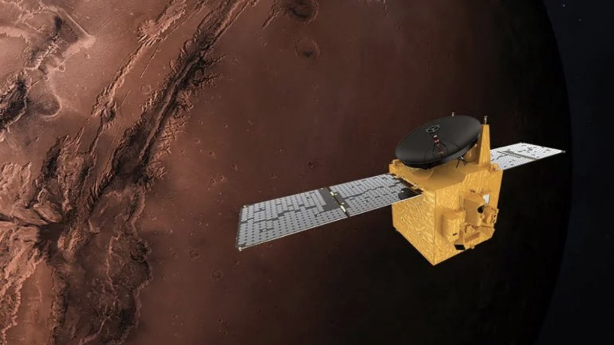 Првата арапска ракета пристигна на Марс (ВИДЕО)