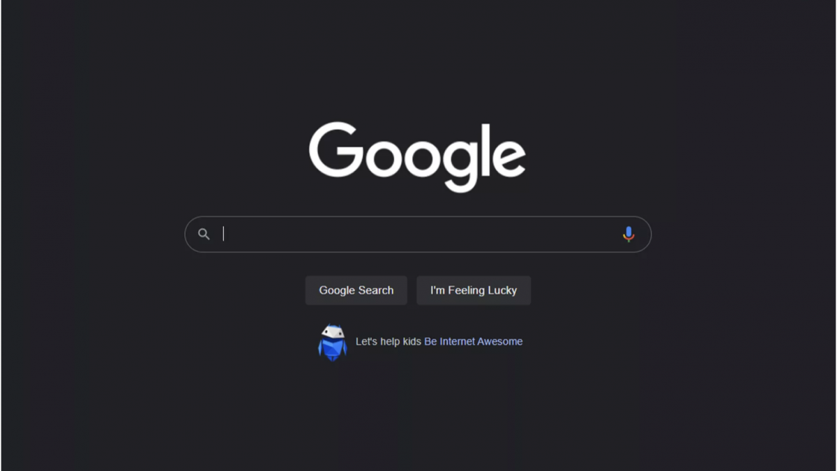 Google тестира темен режим за десктоп пребарувањето