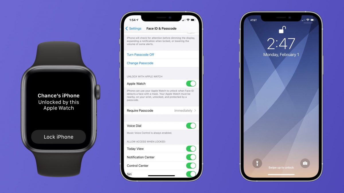 iPhone ќе може да се отклучи со Apple Watch додека корисникот носи маска (ВИДЕО)