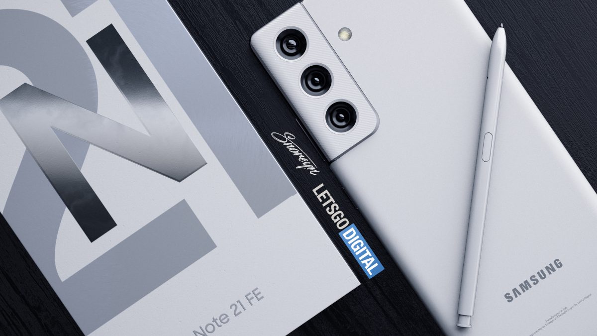 Вака би можел да изгледа Samsung Galaxy Note 21 FE