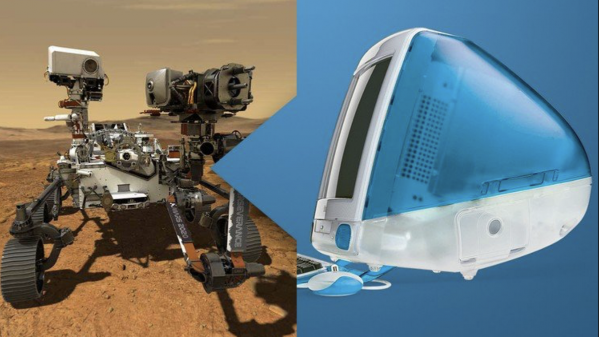 Роверот што слета на Марс работи на Apple процесор стар 20 години