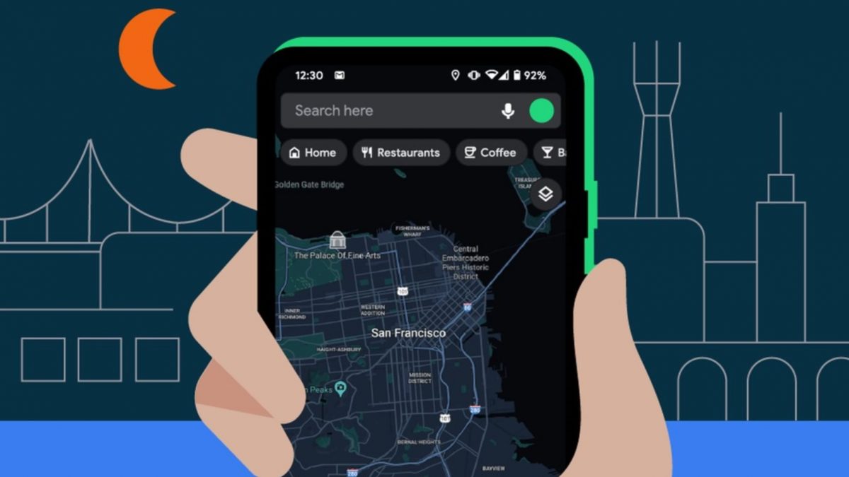 Темниот режим на Google Maps им е достапен на сите корисници на Android (ВИДЕО)