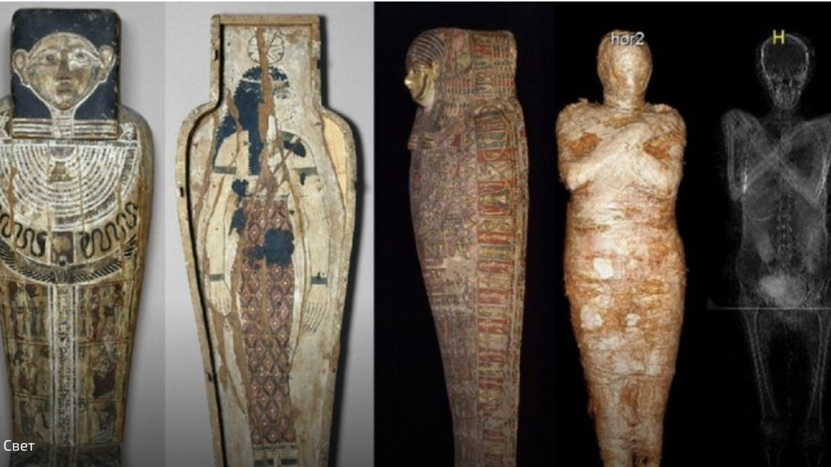 Откриена првата бремена египетска мумија во светот