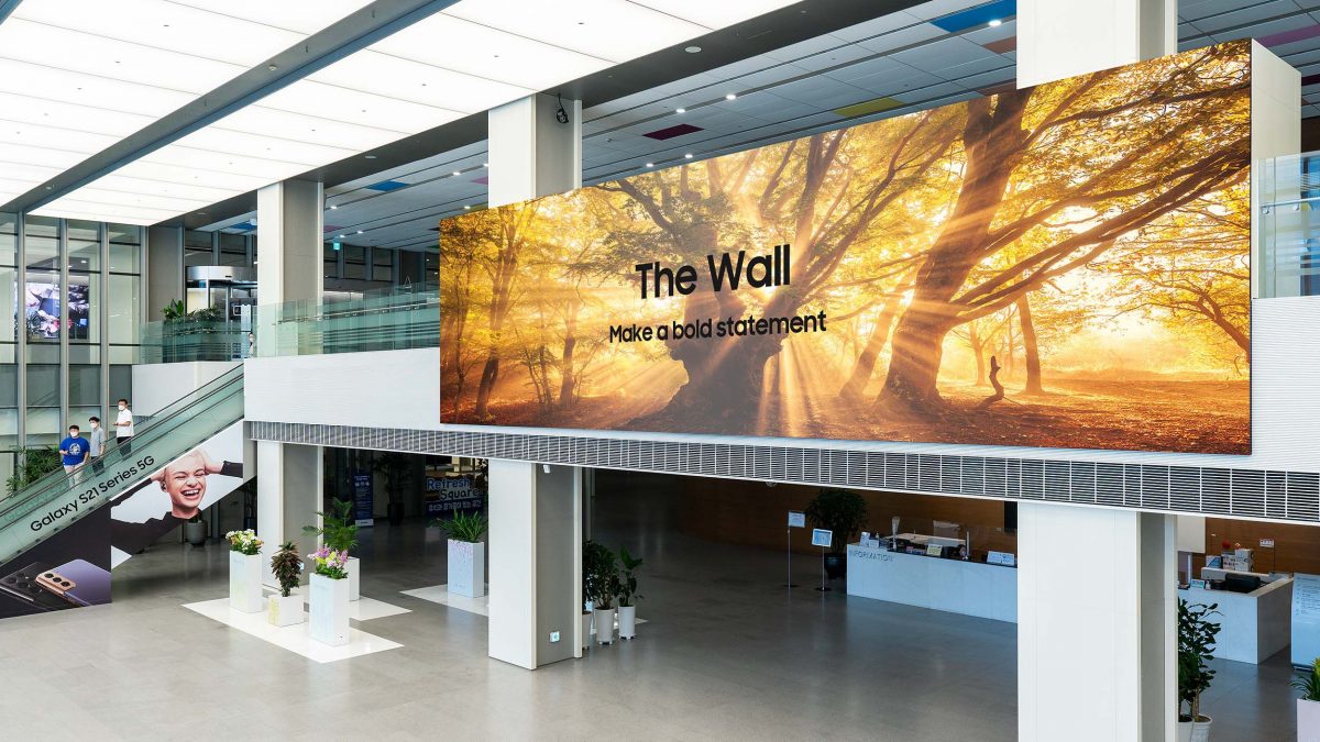 Samsung ја објави најновата верзија на својот The Wall дисплеј