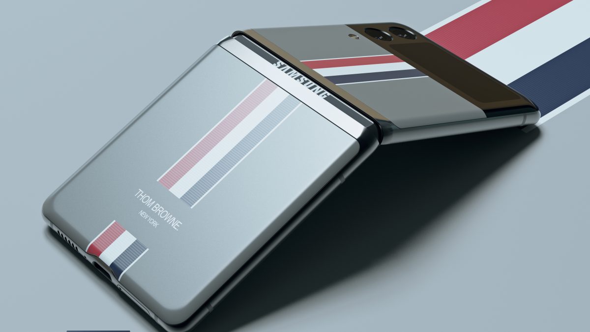 Вака би можел да изгледа Samsung Galaxy Z Flip3 Thom Browne моделот
