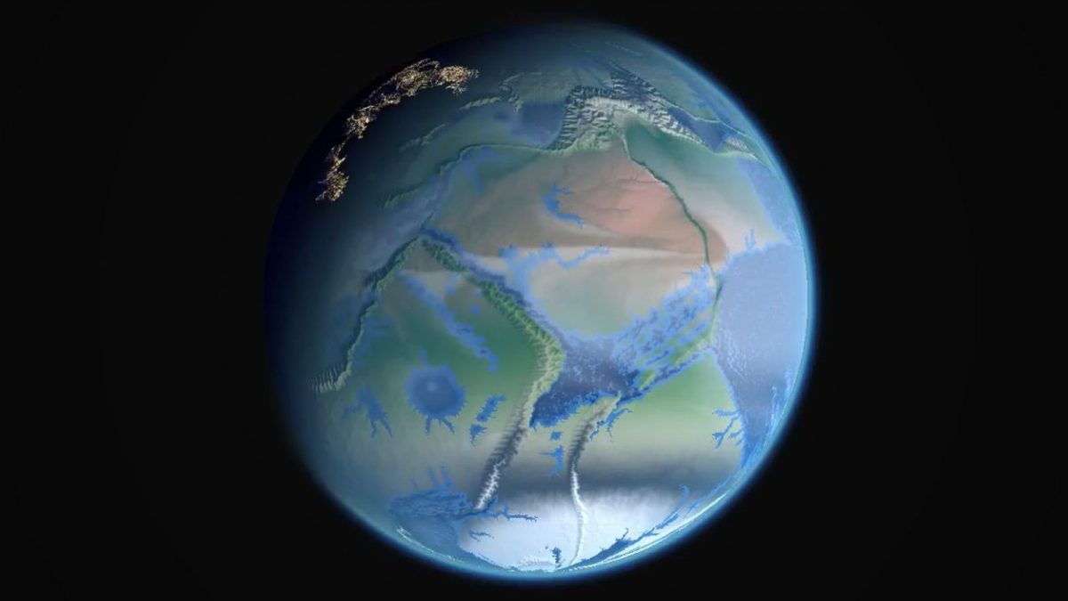 Погледнете четири милијарди години еволуција на Земјата во четири минути (ВИДЕО)