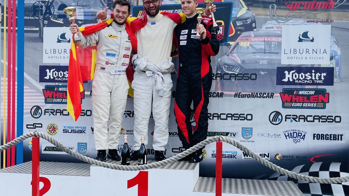 Македонците триумфираа со „еден-два“ победа на интернационалната FIA CEZ трка на Twingo CUP во Гробник