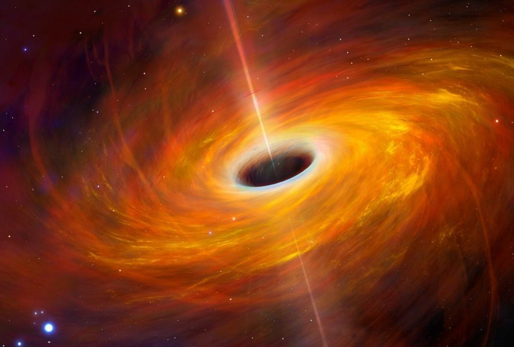 Супермасивна црна дупка скриена во минијатурна галаксија