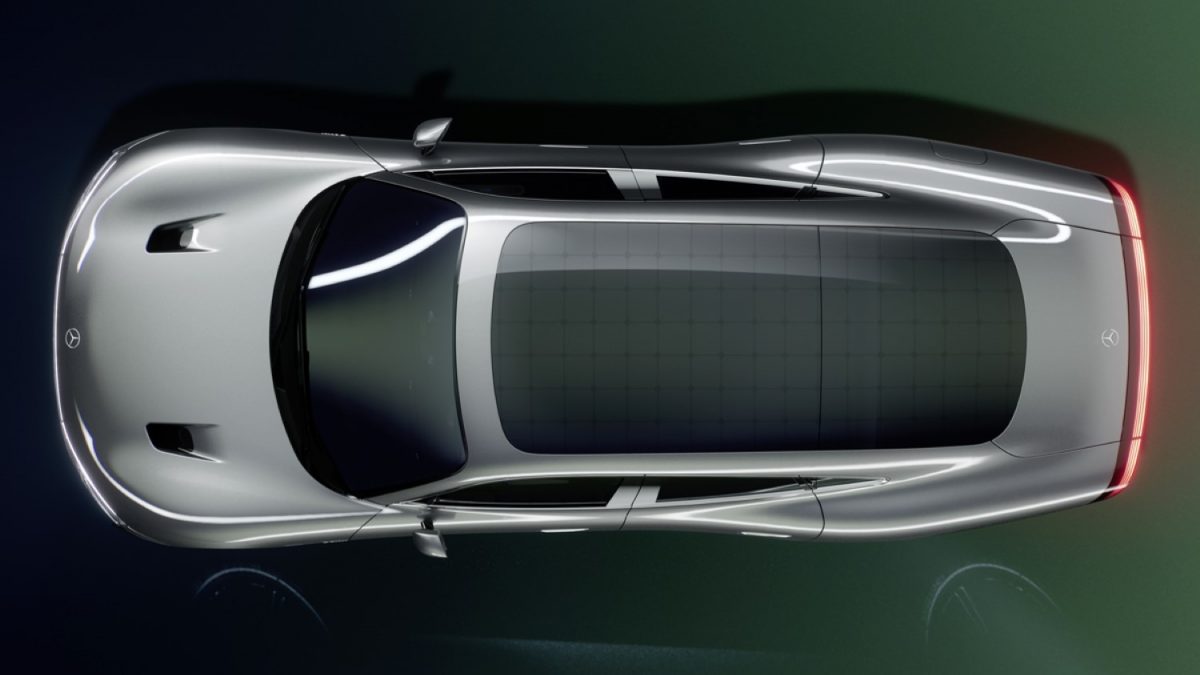 Електричните модели на Mercedes од 2024. година ќе бидат достапни со соларни панели на покривот