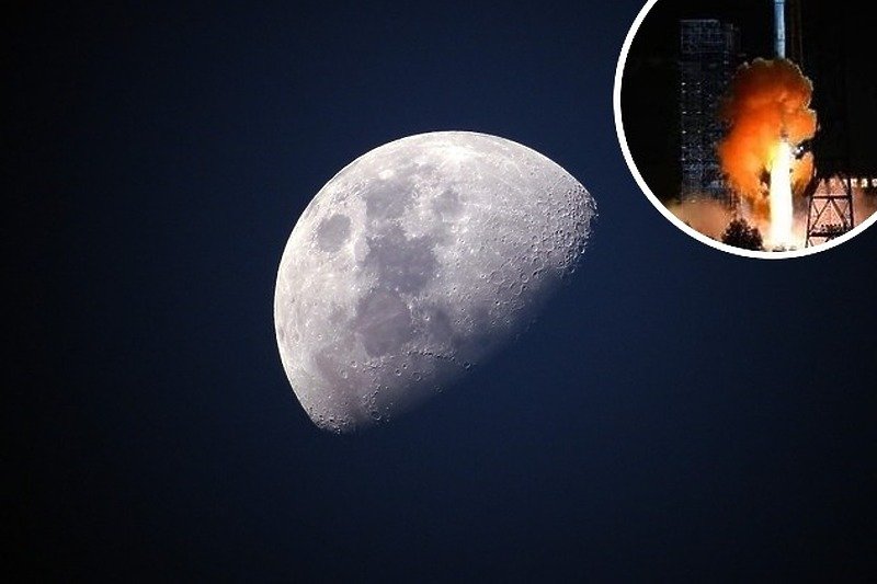Ракетата што ќе се судри со Месечината не му припаѓа на SpaceX, туку на Кина