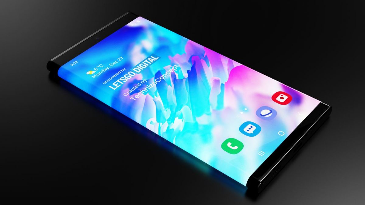 Samsung патентираше Galaxy телефон со екран околу целиот уред (ВИДЕО)