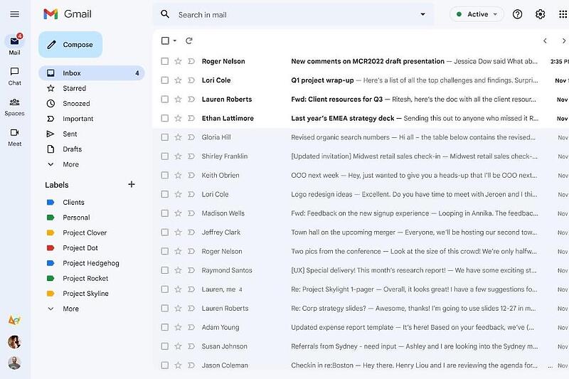 ВИДЕО: Gmail во ново руво пристигнува до сите корисници