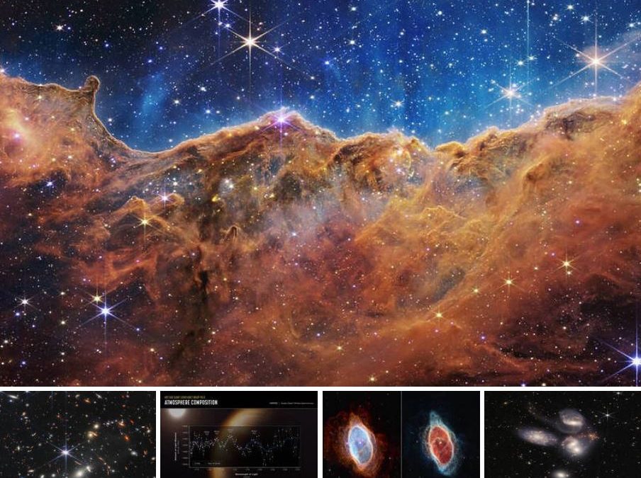 НАСА претстави серија спектакуларни досега невидени фотографии од длабоката вселена