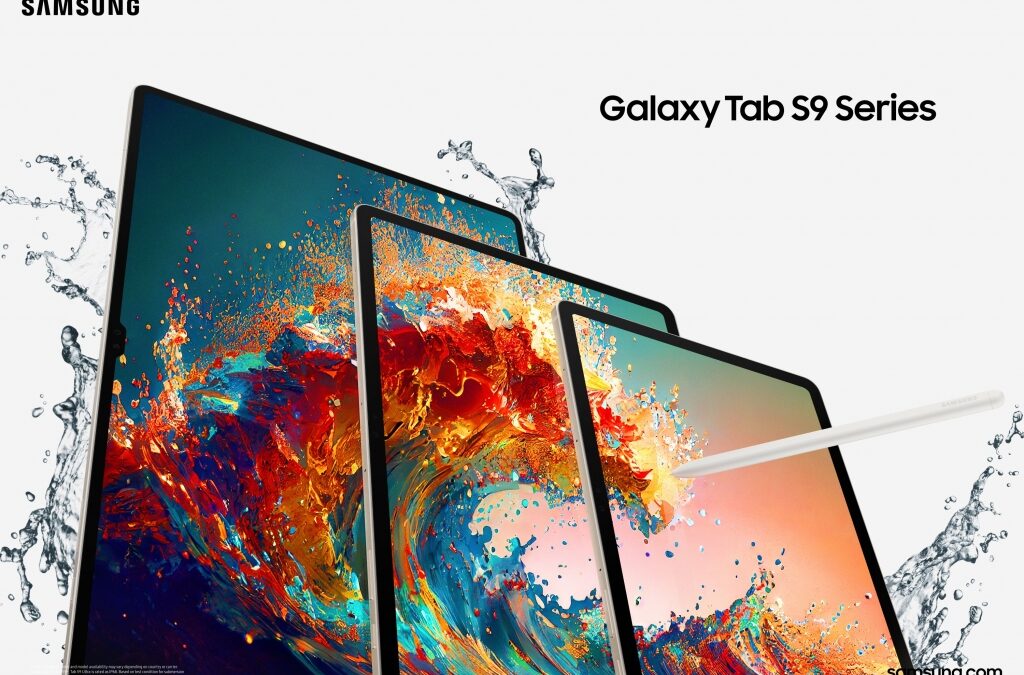 Најновата серија Samsung Galaxy Tab S9 го редефинираат светот на таблетите и поставуваат нови стандарди за гледање и креативна слобода