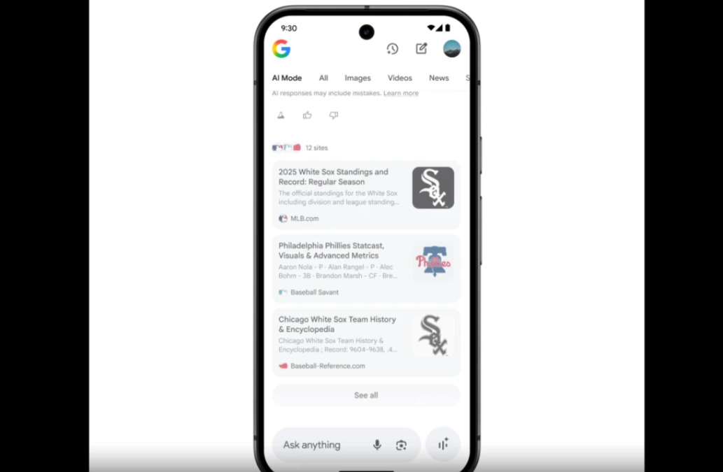 Google воведува нова AI функција за пребарување