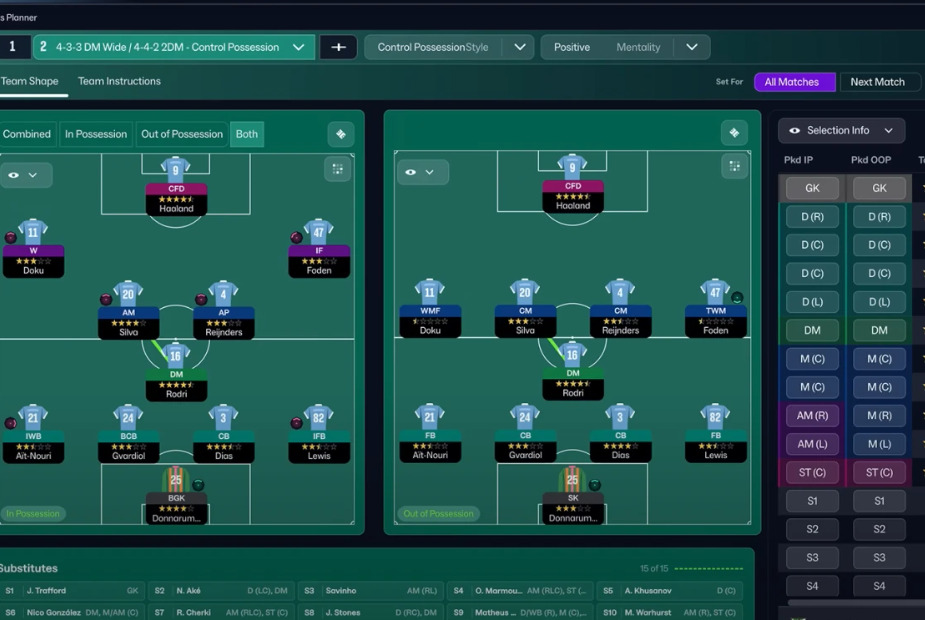 ВИДЕО: Football Manager 2026 бара секогаш да имате две формации